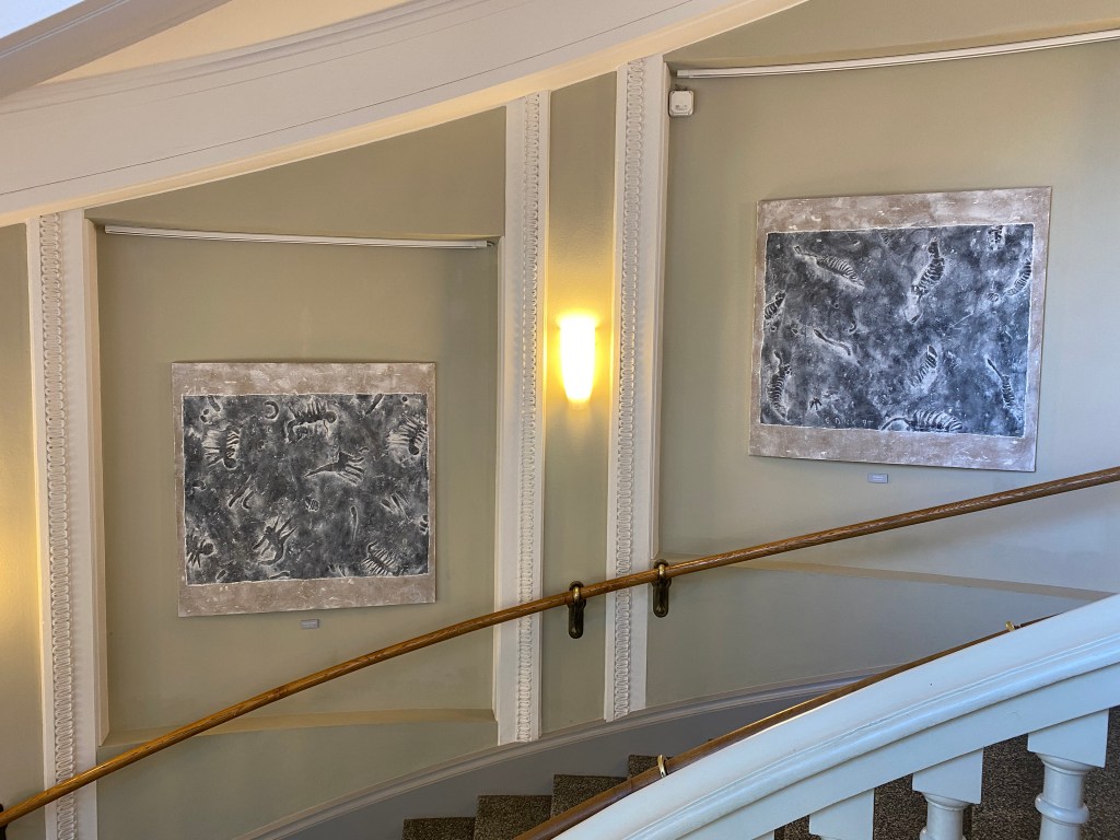 Luonnontieteellisen museon portaikkoa